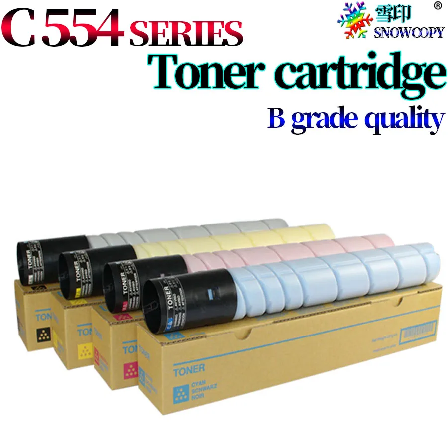 

Copier Toner Cartridge For Use in Konica Minolta Bizhub C454 C554e C308 C368 C258 C458 C558 C658 TN512 TN514 TN324