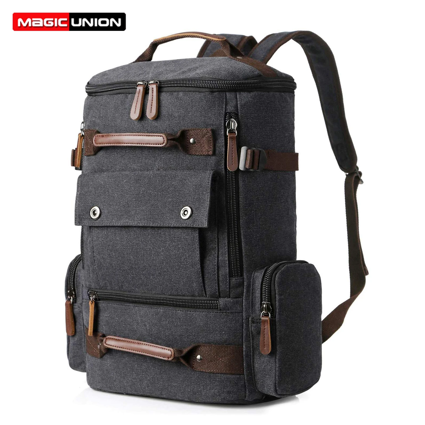 MAGIC UNION винтажный холщовый рюкзак дорожная сумка походная сумки для ноутбука
