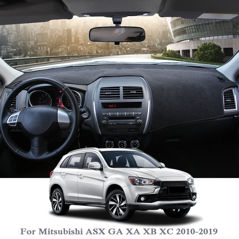

Car Styling Dashboard Avoid Light Pad Instrument Platform Cover Mat Rose For Mitsubishi ASX GA XA XB XC2010-2019 LHD&RHD Anti-Dust Accessory