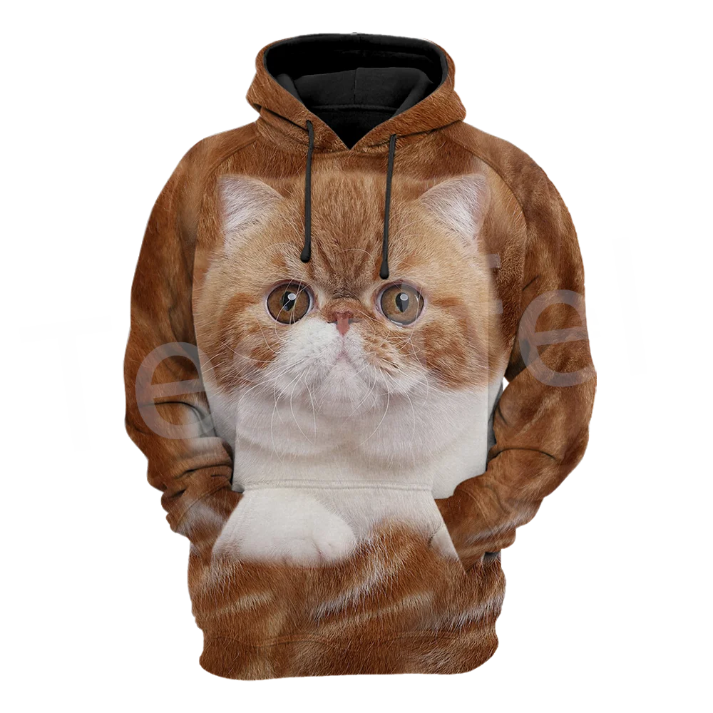 

Тренировочный костюм tessвам с животными, животными, черной кошкой, милой красочной татуировкой в стиле Харадзюку, Забавный Повседневный пуловер с капюшоном для мужчин и женщин A20