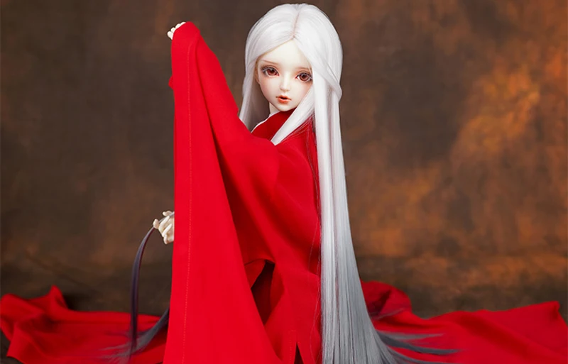 1/3 1/4 1/6 Bjd парик высокая температура длинный модный провод SD для BJD куклы