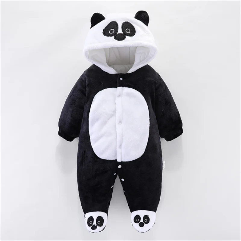 

Newborn Baby Boy Clothes Rompers Winter Thick Baby Girl Romper Jumpsuit Snow Overalls for Newborns Christmas Rompers for Boys
