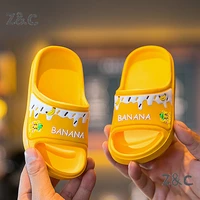 childrens slippers summer cartoon boys and girls indoor home childrens baby soft bottom kids shoes home parent child slipper