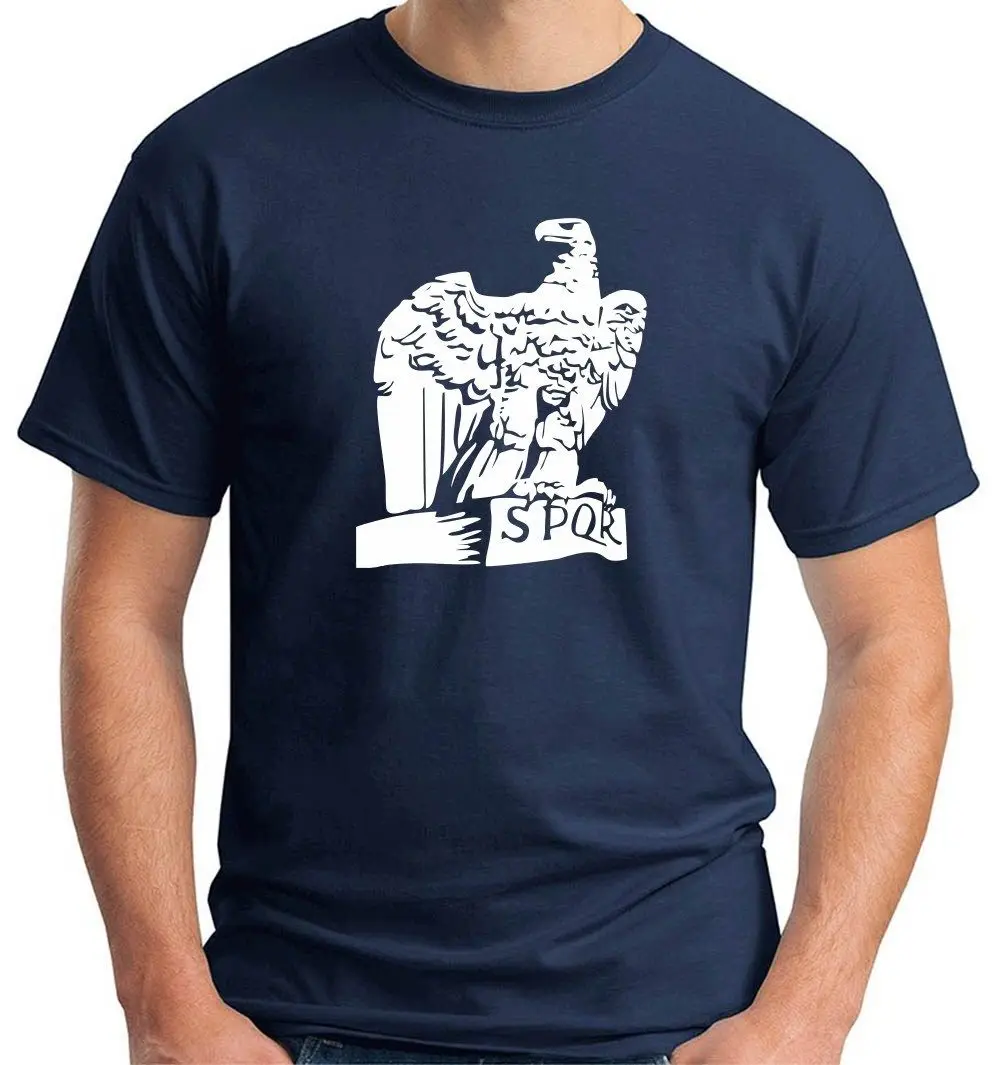 

T-shirt Ultras Lazio Ssl Spqr Eagle Men Brand Printed 100% Cotton T Shirt Short Sleeve Tops Top Tee Summer