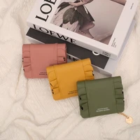 wallet women small coin wallet for women leather credit card holder anti theft anti degaussing coin purse cards holder soft