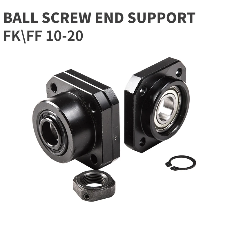 FKFF10 FKFF12 FKFF15 крепежный кронштейн для винтов SFU1204/sfu1605/sfu2005|Линейные направляющие| |