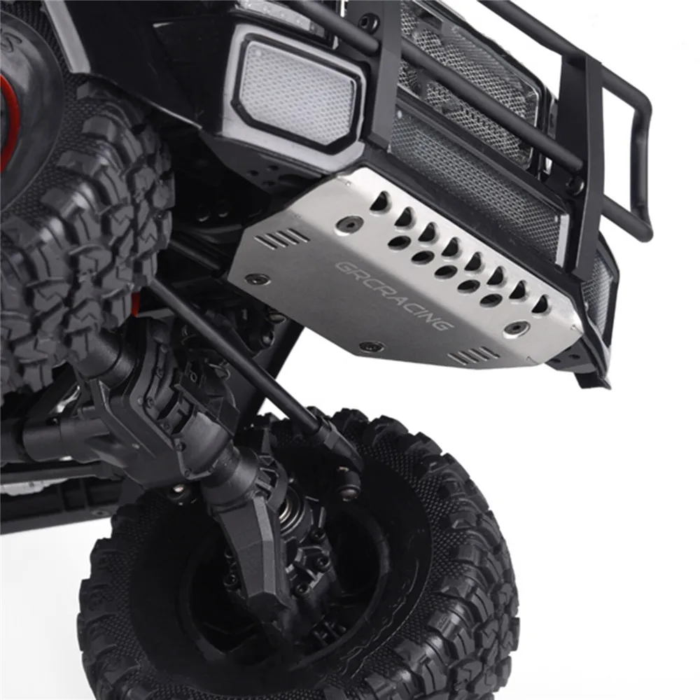 Нержавеющая сталь переднего бампера для 1:10 TRAXXAS TRX6 G63 / TRX4 G500 RC Гусеничный