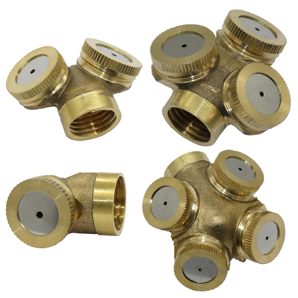 Латунная Форсунка с 1-4 отверстиями 1/2 дюйма (20 мм) внешние 14 мм сопла внутренней