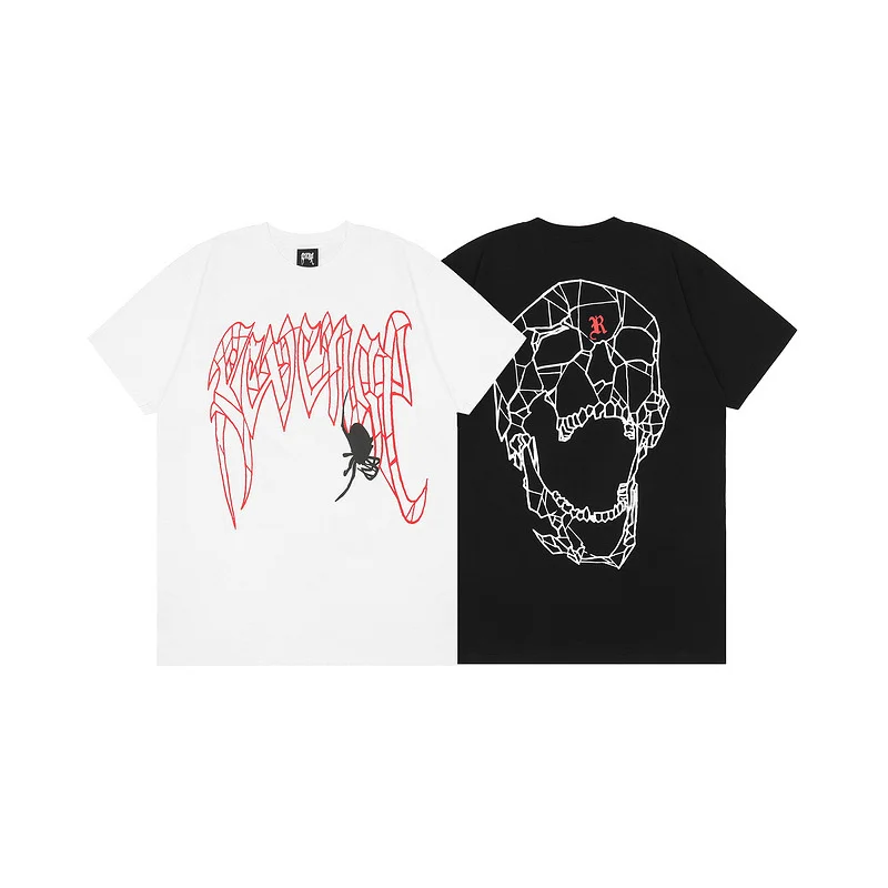 

Мужская и женская футболка из натурального хлопка, оверсайз