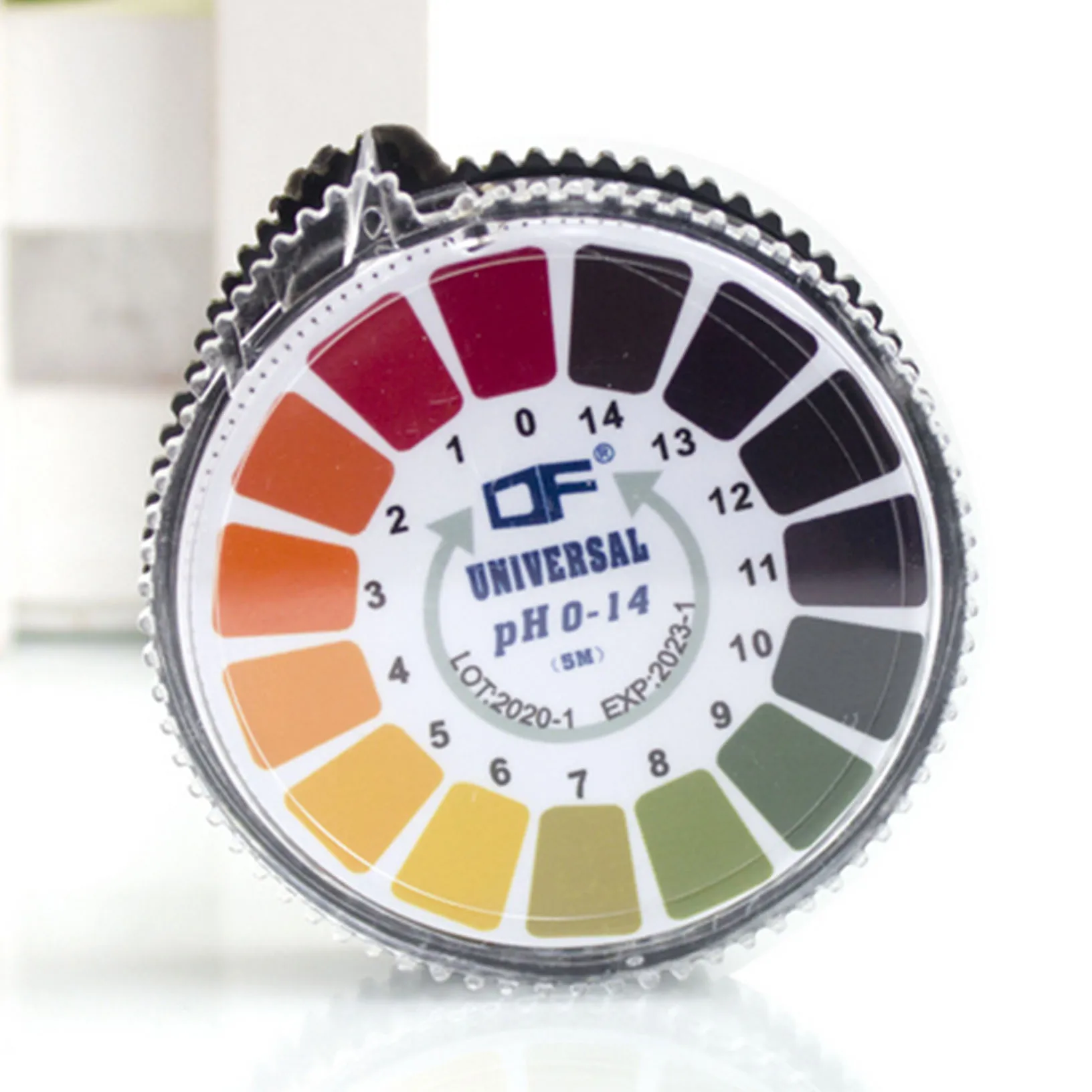 

1pc 5M Alkaline Acid Indicator Meter Test Paper Roll 0-14 1-14 PH Meters For Water Urine Saliva Soil Litmus Accurate Measuring