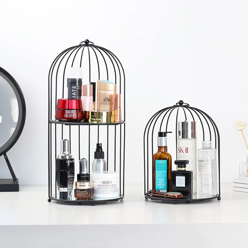 Роскошная настольная искусственная креативная портативная стойка из кованого