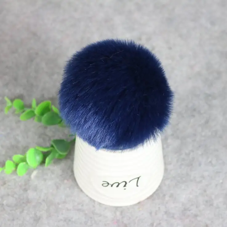 1 шт. 8 см большой помпон пушистый Плюшевые Ткань корабль DIY мягкие pom pon англичане Бал пушистика Home Decor швейные принадлежности craf цветы мяч декор помпон помпоны рукоделие помпоны - Цвет: C