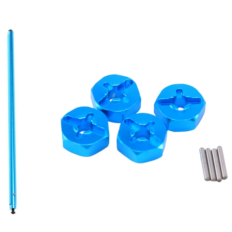 1 центральный вал вождения для WL Toys A949 A959 A969 A979 K929 и 4 шт. шестигранный колесный