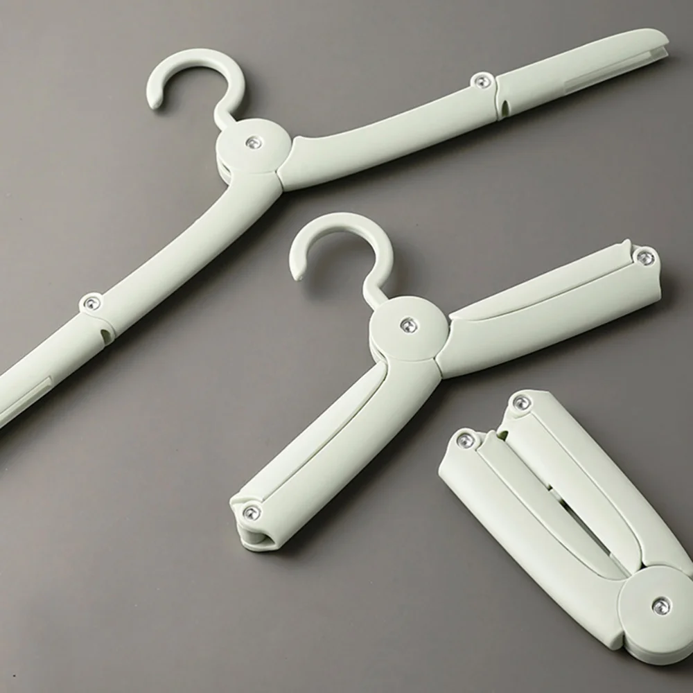 

1 Set 3Pcs Creative Portable Hangers Travel Folding Hangers (Assorted Color)