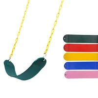 kids swing toy colorful board children garden yard outdoor swing accessories hanging seat chair toy for kids