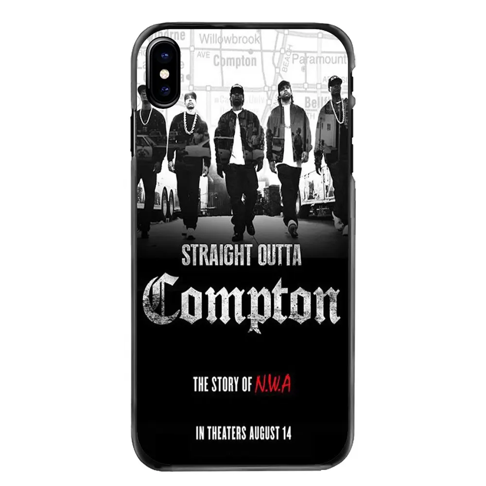 Чехол для мобильного телефона с Straight Outta Compton надпись NWA Арт плакат huawei P7 P8 P9 P10 Lite