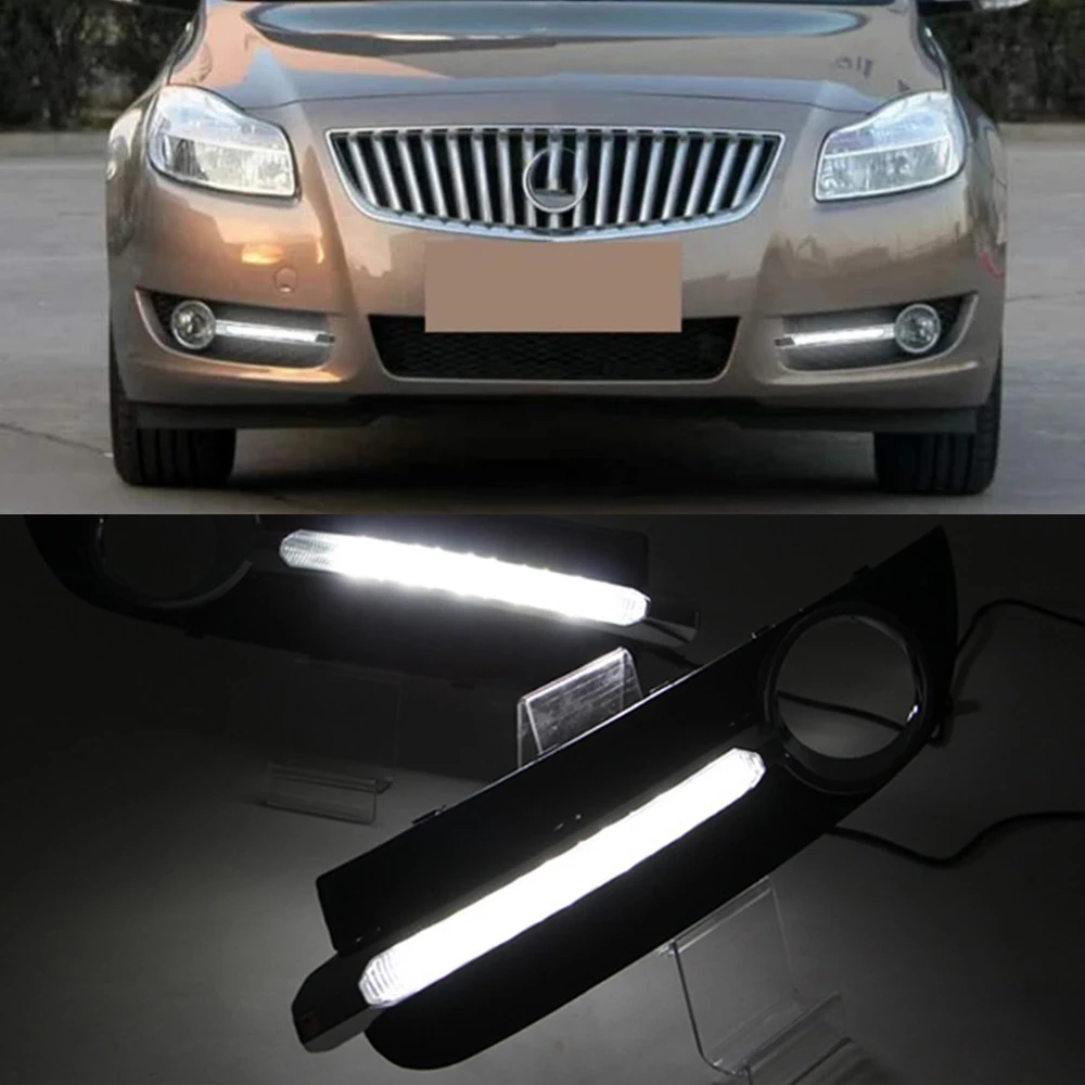 Автомобильный мигающий 2 шт. светодиодный DRL дневные ходовые огни дневной