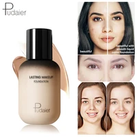 pudaier 40ml professional concealing foundation for face concealing make up tonal base high coverage liquid long lasting
