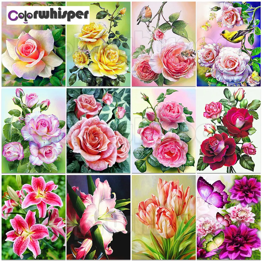 Алмазная живопись Набор для вышивки крестиком с квадратными/круглыми буровыми