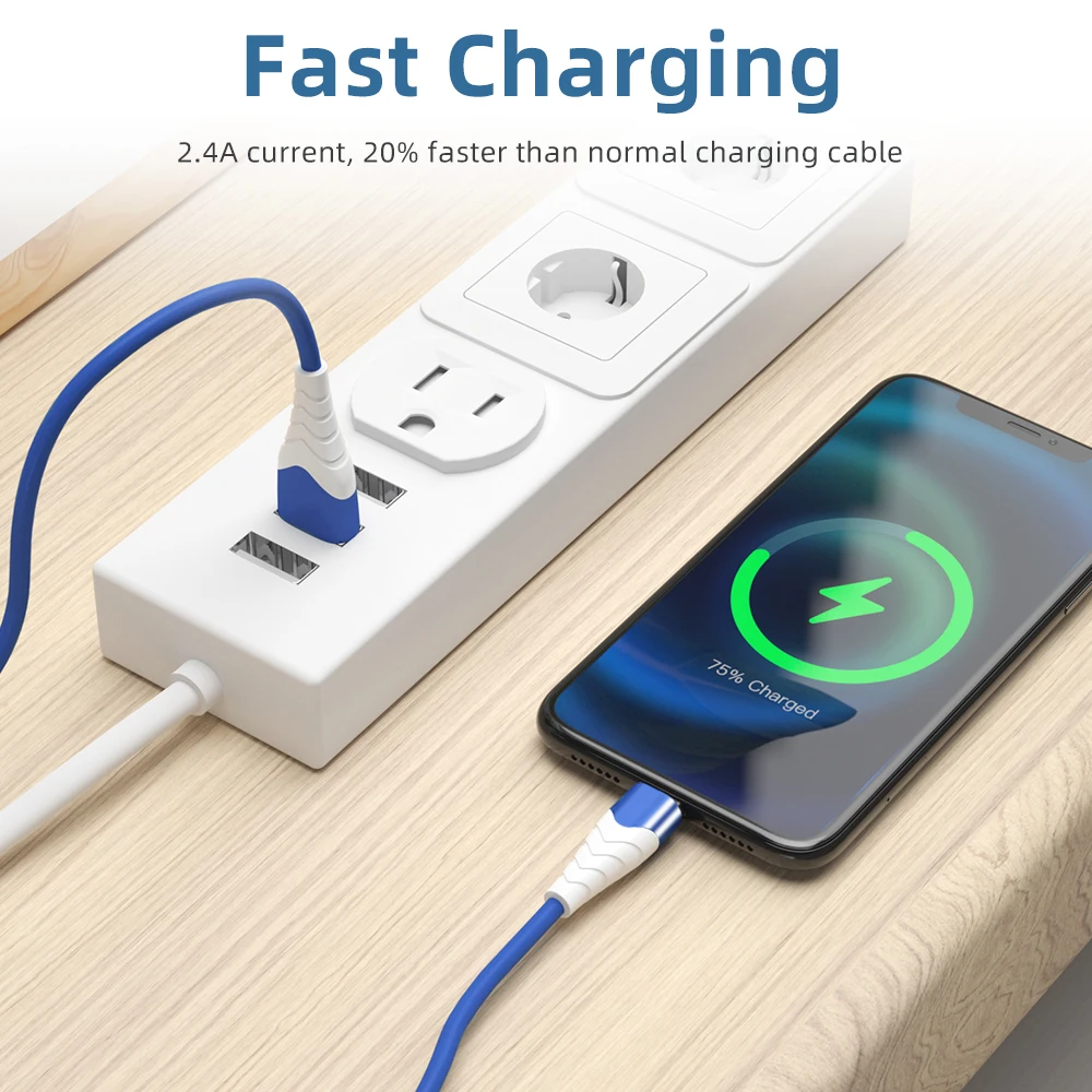 Магнитный кабель для быстрой зарядки Micro USB Type C iPhone 11 8 7 6 Xiaomi Samsung магнитное