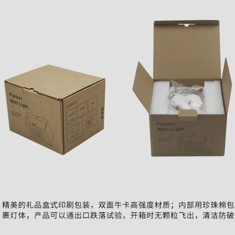 

Beehive Sharp With COB Light Simple Corridor Living Room Bedroom Wall Lamp Creative Fashion Gypsum