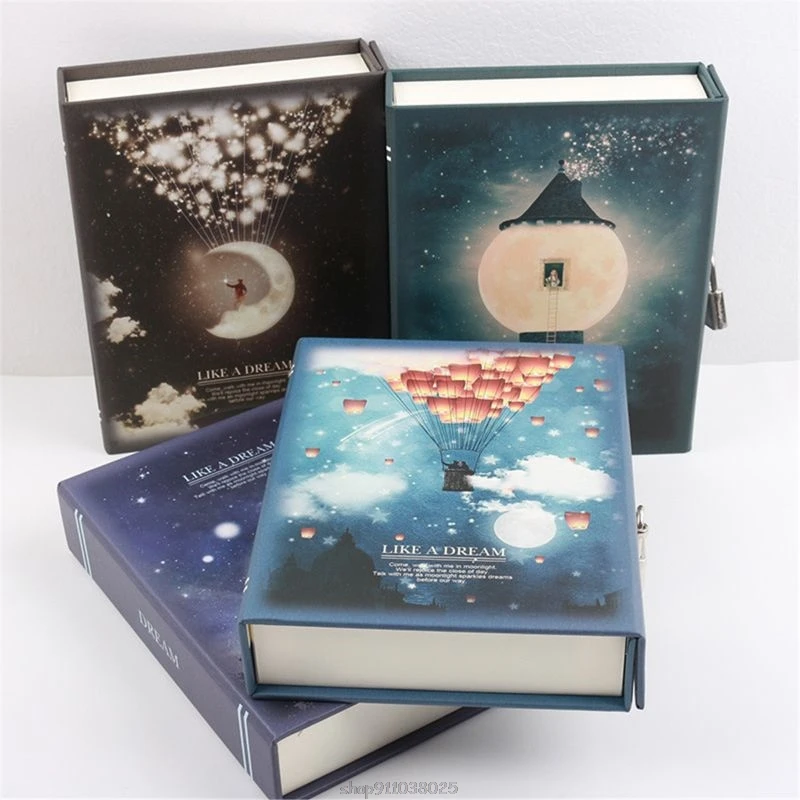Like a Dream дневник с замком Тетрадь милые функциональные планировщик замок книга
