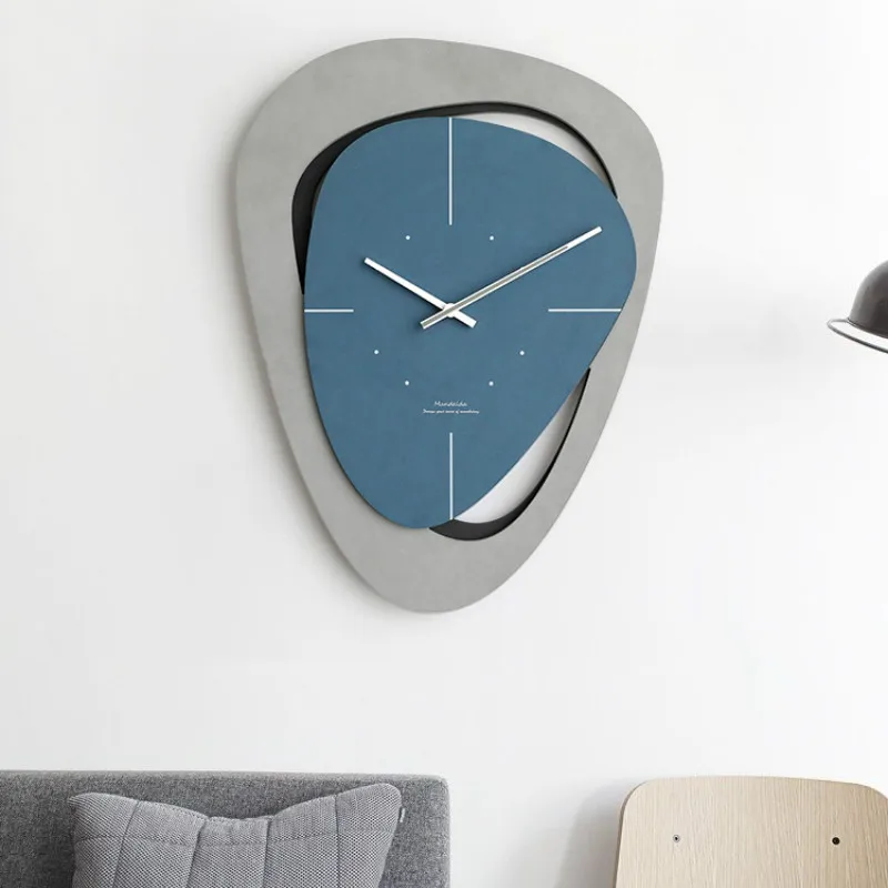 

Nordic Wall Clock Luxury Living Room Decoration Wall Watches Home Decor Creative Modern Artistic Style Mute Kitchen Clocks Gift