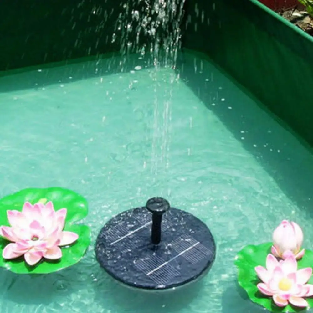 

Солнечный круглый фонтан, открытый ландшафт, птица, ванна, бассейн, пруд, водяной насос, декор фонтан