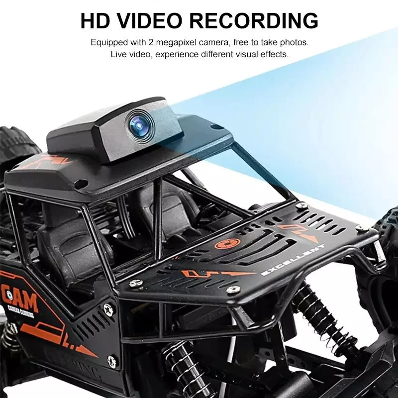 Машинка радиоуправляемая с Wi-Fi FPV HD камера внедорожник высокоскоростной Дрифт