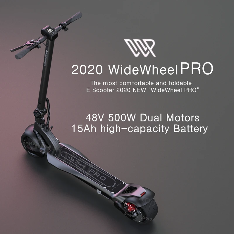 Новинка 2021 Электрический скутер Mercane WideWheel Pro 48 В 1000 Вт Смарт широкое колесо