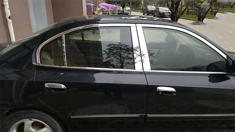 Для Hyundai Elantra 2004 до 2012 Нержавеющая сталь автомобильное окно центральный столб