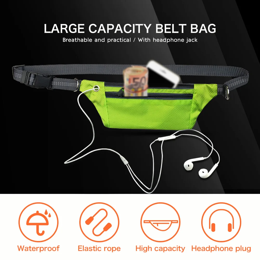 

Easy Adjustable Handsfree Dog Pet Waist Belt Waterproof Waist Bag Sports Running Multifunctional Traction Belt Dog Leash