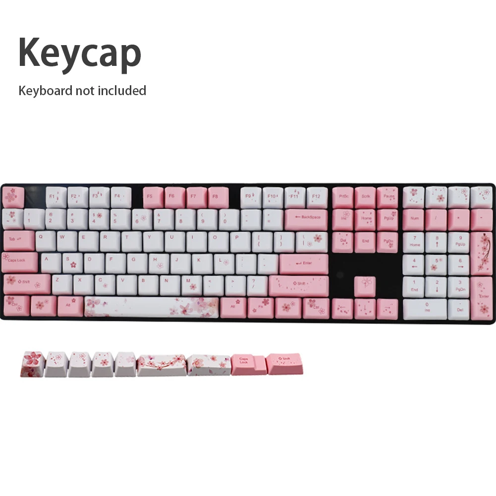 113 шт./компл. краситель подложки PBT Keycap офис OEM профиль механические клавиатуры
