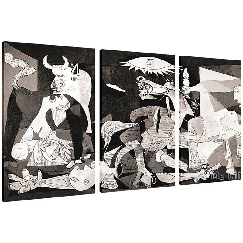 

Canva By Ho Me Lili Wall Art Abstract Figures And Animals Painting Home Decor For Living Room Picture Artwork