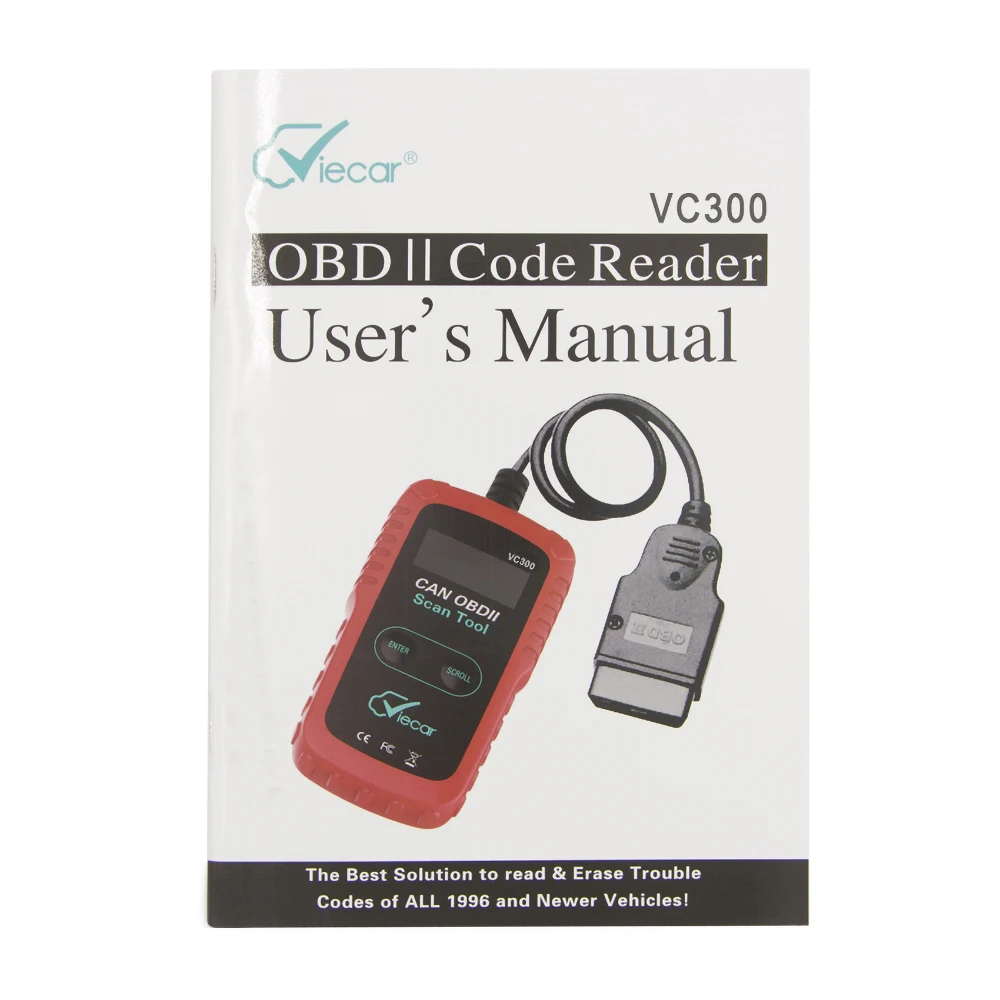Viecar VC309 VC300 ELM 327 V1.5 OBD 2 Автомобильный диагностический инструмент OBD2 сканер Automotivo odb2 ELM327 V1.5 CY300 считыватель кодов