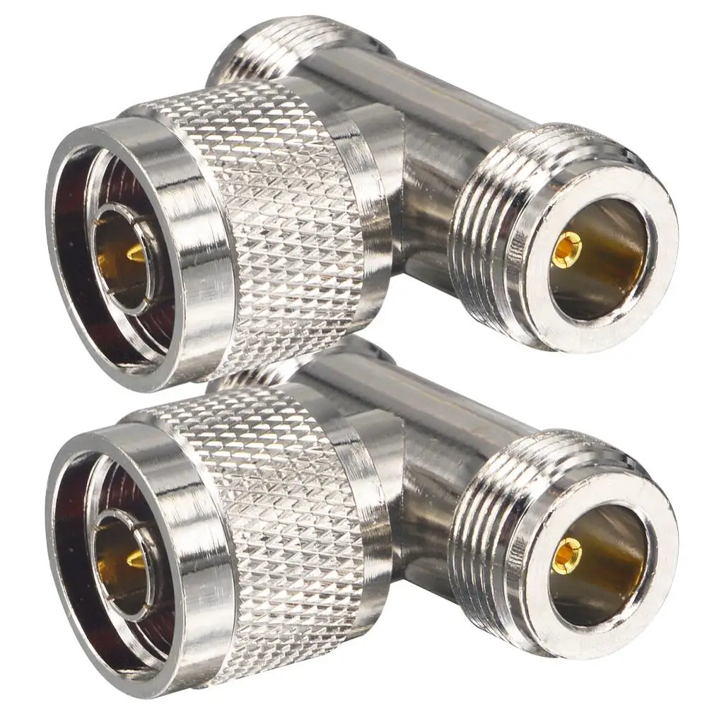 2 шт. удлинитель для радиочастотных адаптеров тип N|t type connector|plug adapter connectorplug connector |