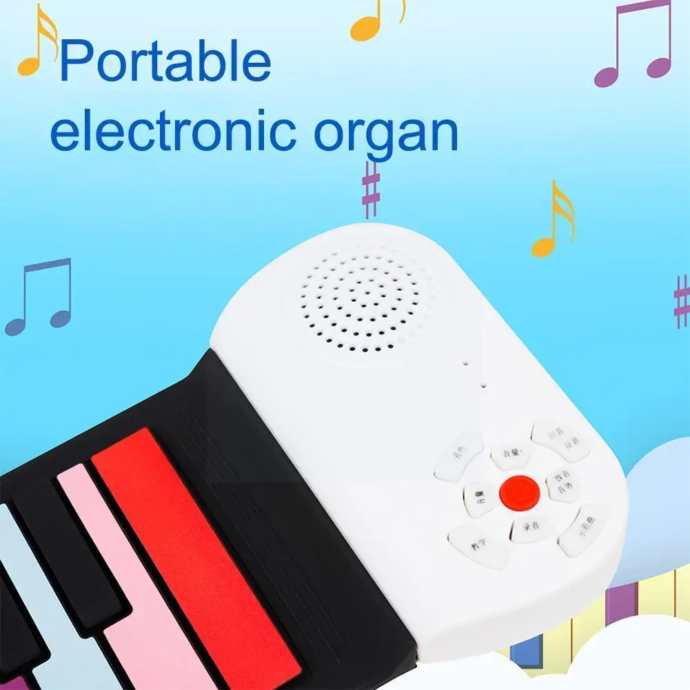 Портативная электронная клавиатура ручной работы 49 клавиш цифровая