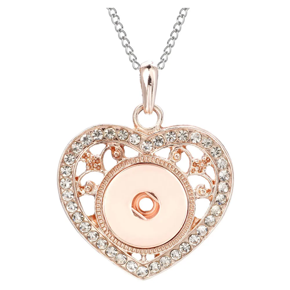 Новые ювелирные изделия розовое золото серебряный цвет кристаллы кнопки