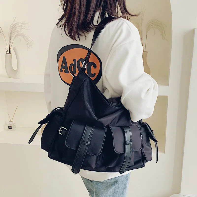 Вместительная дорожная сумка для женщин вместительная сумочка на одно плечо