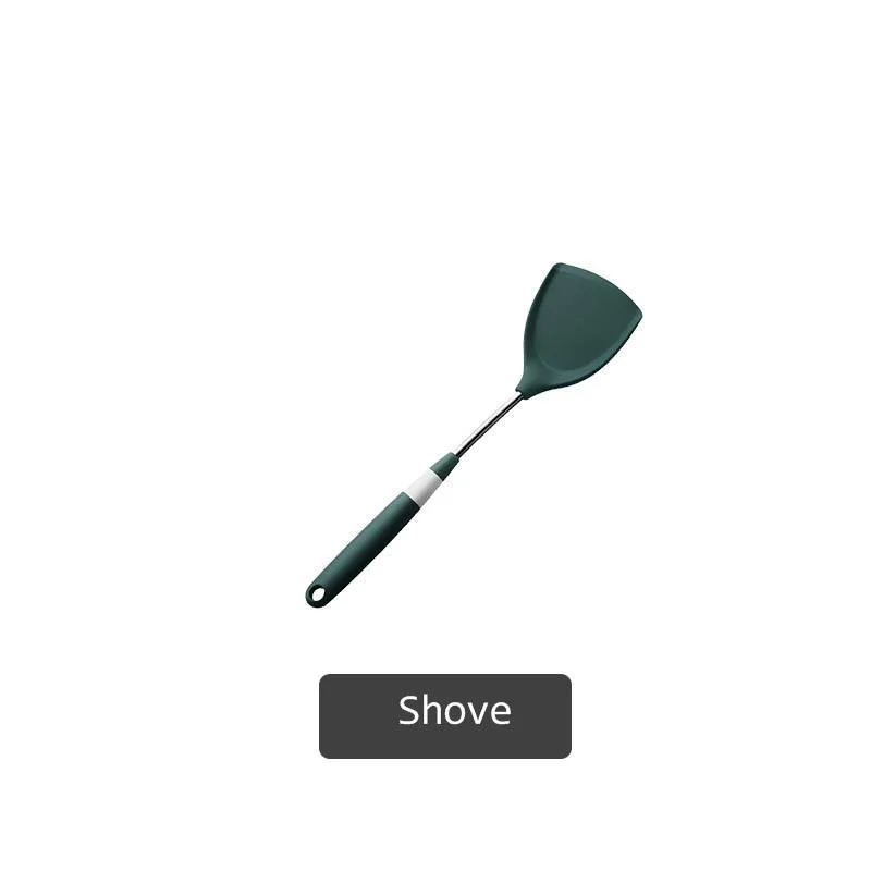 Силиконовые кухонные принадлежности набор посуды антипригарным Кастрюля