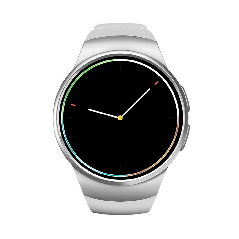 Sliver KW18 Bluetooth Смарт часы полный экран Поддержка SIM TF карты Smartwatch телефон сердечного ритма для apple huawei xiaomi Мужчины Женщины Спорт - Цвет: Sliver