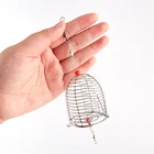 Маленькая рыба, клетка для приманки из нержавеющей стали, корзина-фидер, клетка для рыбы, фотоклетка