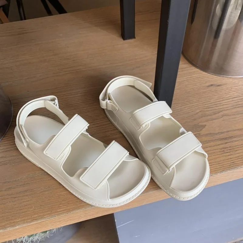 

Hot Sales Women Summer Sandals Candy Jelly Luxury Sandals Buckle Strap Sandal Platform Shoes