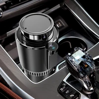 2 in 1 car heating cooling cup warmer cooler cup smart digital temperature display mug drinks holders baby bottle warmer