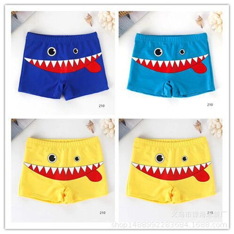 

New kids Swimming Trunks For Boys Swim Shorts Summer Swimwear Cartoon Printed Bathing Suits Children Quick Dry Beach Shorts