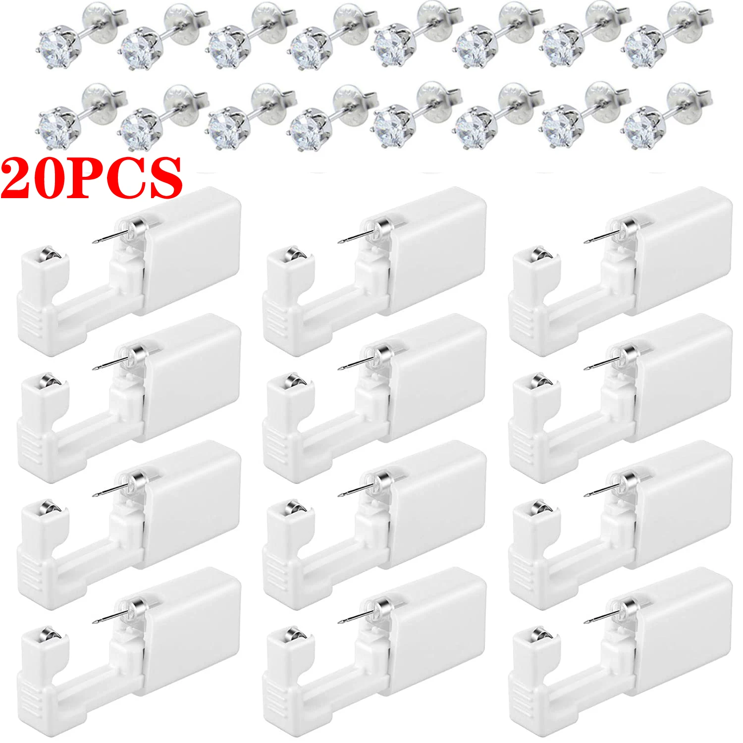 Пистолет Для Пирсинга Ушей одноразовый дезинфицирующее безопасное устройство