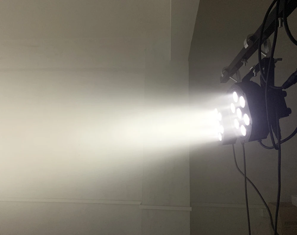 CREE RGBW 4в1 7x12 Вт led par DMX сценические огни бизнес Led плоский Par высокомощный свет с