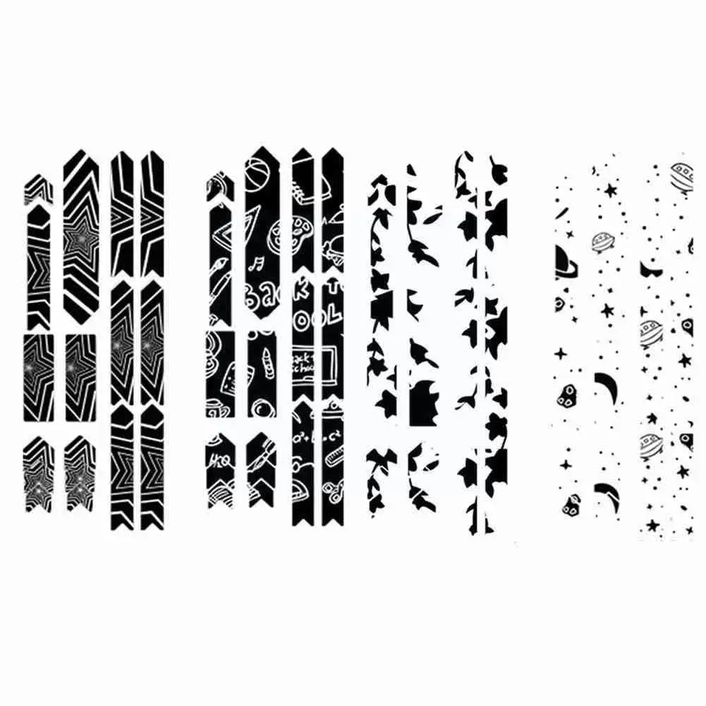 

High Quality PVC Reflective Sticker Set For Xiaomi Night Sticker Reflective Cover Set Accessories M365/Pro/1S/Pro Scooter 2 P4O1