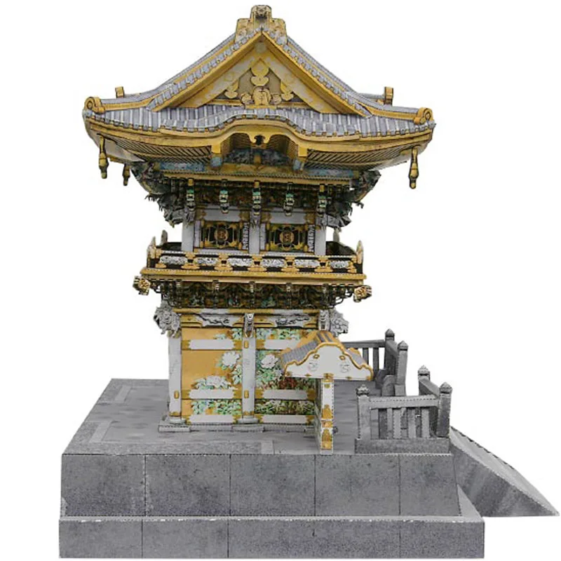 Japan Toshogu Shrine World Classic Building 3D Paper Model DIY | Card Sets