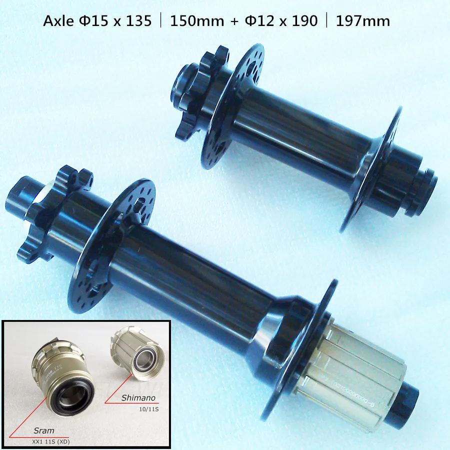 Novatec D201SB/D202SB hub XD 11s 150 135 190 197 мм дисковый тормоз 6 болтов J крючок Снежный велосипед